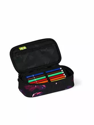 SATCH | Estuche Schlamperbox - Estuche Lazy Daisy | schwarz